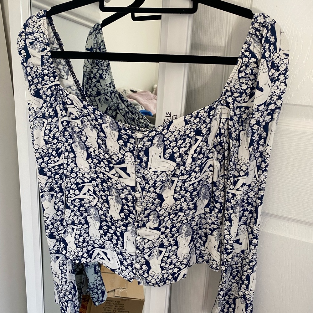 Reformation Top in Au Naturale